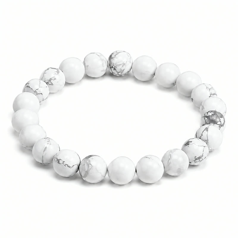 White Howlite Bracelet image
